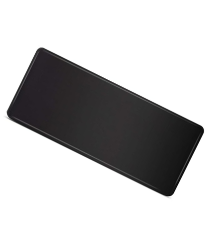 Bean Bliss Barista Tamping Mat 12" x 5" – Non-Slip Heat-Resistant Rubber Mat for Espresso Machine, Portafilter & Coffee Accessories – Professional Black Tamper Pad for Baristas