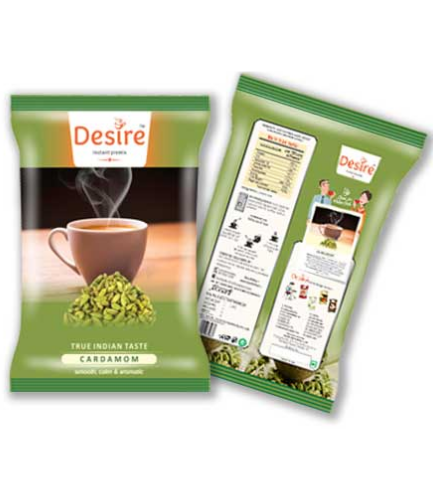Desire Cardamom Tea Premix Pack of 1kg - A Perfect Blend of Aromatic Cardamom and Fine Tea