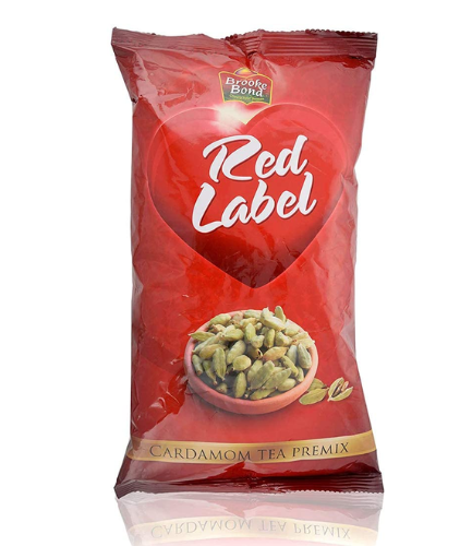 Brooke Bond Red Label Cardamom Tea Premix – Instant Tea with Cardamom Flavor