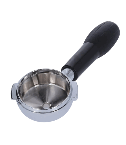 Portafilter "NR" with Grip Handle, M10 Spout Connection 3/8, with Filter Fixing Spring – Compatible with Nuova Simonelli