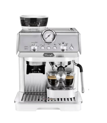 De'Longhi Cold Brew Coffee Machine La Specialista Arte Evo Barista Espresso Machine with Built-in Grinder, Cold Extraction Technology, My Latte Art and Active Temperature Control EC9255.M Metal