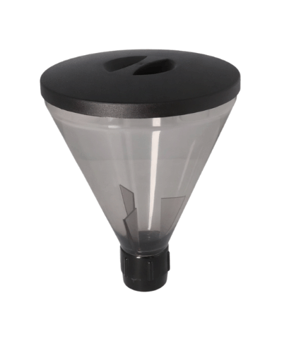 Conical Coffee Hopper Assembly 1Kg – Ø58.5mm Adaptor for Espresso Coffee Grinders